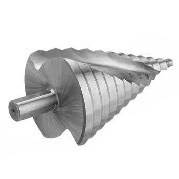 6-60 mm de Paso de Perforación de la Pagoda de Broca Espiral Multi-Función de Giro de la Herramienta eléctrica del Taladro Espiral de Groove Metal Ensanchador de Acero de la Herramienta eléctrica