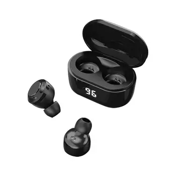 A6 TWS Mini Wireless Bluetooth Auricular V5.0 Auriculares Estéreo de alta fidelidad Digital de Carga de la Caja gaming headset