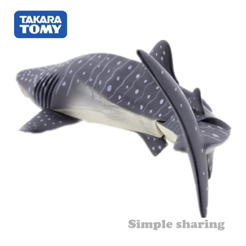 Takara Tomy ANIA Animal Advanture AL-05 Tiburón Ballena Resina de Niños Educativos Mini Figura de Acción de Juguete de Chuchería
