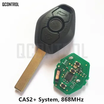 QCONTROL Coche Tecla del control Remoto ajuste para BMW 3/5 de la Serie 868MHz con ID46-7945 Chip HU92 Llave