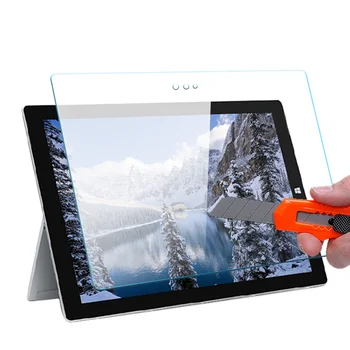La tableta de Cristal Templado protector de pantalla para Microsoft Surface pro 4 5 6 12.3 pulgadas de Cristal de la Guardia Película Protectora a prueba de Arañazos