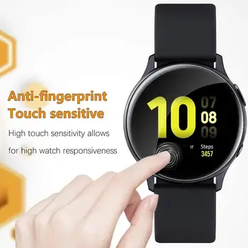 100PCS TPU Suave de Cine para Samsung Galaxy Reloj ACTIVE 2 40mm Activo 44mm Protector de Pantalla de la Película Protectora (No de Vidrio Templado)