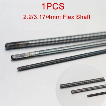 1PCS TFL 2.2/3.17/4mm Flex Cable de la Unidad de Eje Dual Redondo/Cuadrado Redondo/de Doble Cuadrado de la Longitud de 300 mm de Piezas de Repuesto para RC Barco Eléctrico