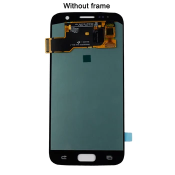 AMOLED De Samsung Galaxy S7 de Pantalla Plana G930 G930F Pantalla LCD de Pantalla Táctil Digitalizador Sensor de la Asamblea de pantalla LCD de Repuesto