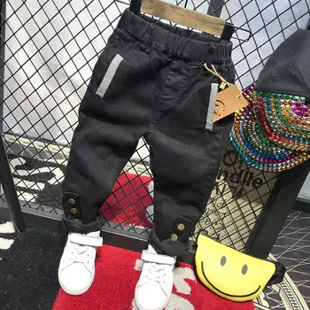 2019 Alta Calidad de la Moda de los Niños Vaqueros para Niños coreano Slim Fit Jeans para Niños de Bebé ,Pantalones de los Niños Niños Niño de los pantalones Vaqueros 2-6Y Ropa