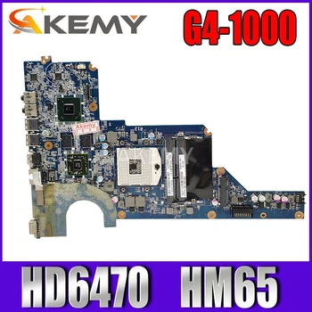 Ordenador portátil de la Placa madre Para HP Pavillion G4 G4-1000 G6 HD6470 Placa base 650199-001 636375-001 DA0R13MB6E1 216-0809024 HM65