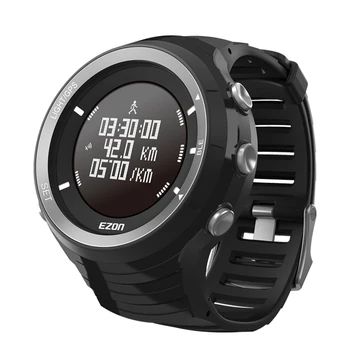 Monitor de Frecuencia cardíaca Deporte de Fitness Bluetooth del Reloj del Perseguidor de GPS de Podómetro Altímetro Barómetro reloj de Pulsera Con Correa de Pecho