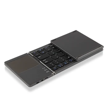 El doble plegable Teclado Bluetooth inalámbrico Para Huawei MediaPad 10 M2 m2 8 M2 8.0 7 7.0 10.1 Pro Tabletas PC plegable caso del teclado