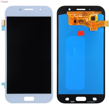 HH Amoled De Samsung Galaxy A7 2017 Lcd Con Digitalizador de Pantalla Táctil de la Asamblea A720 Lcd A720F Pantalla de Envío Gratis