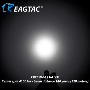 EAGTAC D3C Ti XM-L2 U4 Linterna LED Super Brillante 800LM EDC Mini Antorcha 16340 CR123A de Edición Limitada