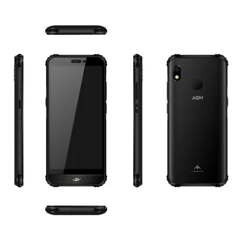 AGM A10 128 GB Robusto Teléfono Móvil Android™ 9 Frente colocó altavoz de 5.7