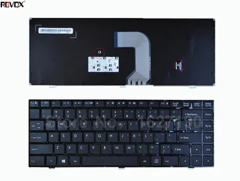 Nuevo Teclado del ordenador Portátil Para Tsinghua tongfang Z40 Z40A Z40T Z40G BRILLANTE NEGRO del MARCO de la Reparación de Portátiles de Sustitución de teclados