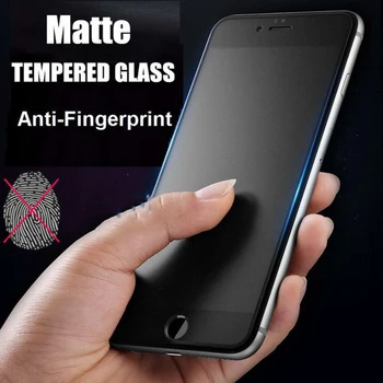 3Pcs AG Mate Cubierta Completa de los Ojos protección de Vidrio Templado Para el iPhone 11 Max Pro XS Max XR X 8 7 6 Plus SE 2 Anti-Huella digital de la Película