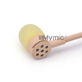 IiiMymic H-81S6-4 Concierto Pro de Condensador Micrófono del Auricular Para los sistemas Inalámbricos de Shure Cuerpo-Pack Transmisor Mini XLR de 4 pines Conector TA4F