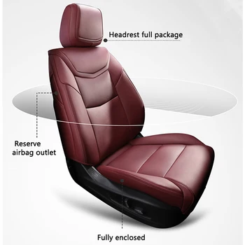 Kokololee Personalizado de Cuero, asiento de coche cubre Para Hyundai Elantra Sonata, Tucson i30 IX35 IX25 MISTRA Verna SantaFe ENCINO asientos de coche