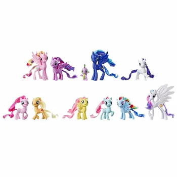 Hasbro My Little Pony de Juguete arco iris de la Cola de la Sorpresa de la Colección Pack de Amigos, de 11 de 3 pulgadas Pony Coleccionables de los Personajes de la Figura!
