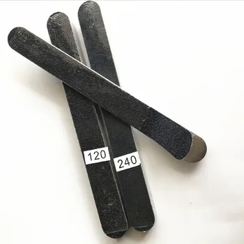 1 pc de Metal Archivo de Uñas con 2 juegos(40 piezas) Reemplazo de las almohadillas Profesional de Uñas de papel de Lija