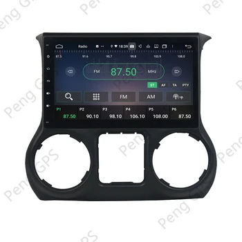 Android 10.0 Reproductor de DVD Para Jeep Wrangler 2011-2018 Estéreo del Coche de la pantalla Táctil Multimedia de Navegación GPS unidad central de Radio Carplay PX6