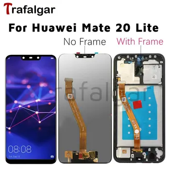 Para Huawei mate 20 lite Pantalla LCD de Pantalla Táctil Mate20 lite SNE-LX1 SNE-LX3 para Huawei mate 20 lite LCD Con Marco de Reemplazo