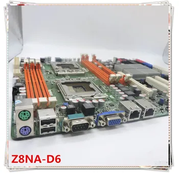 Original de la placa base De ASUS Z8NA-D6 LGA 1366 DDR3 de Xeon 5500 cpu UDIMM de 24 gb,RDIMM 48GB de Escritorio de la placa madre