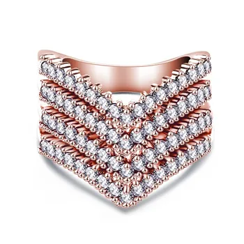 2021 Verano nuevo 3A circón anillo exquisito y elegante caliente de la joyería Fina joyería de Auténticos Cristales De Swarovskis de las mujeres del anillo