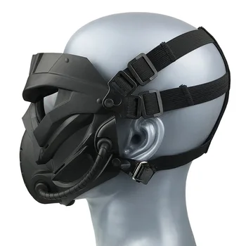 Airsoft Máscaras Multifuncional PC Len Cráneo Juegos de Paintball CS Campo Máscara de Caza Táctico Militar de Ciclismo de Cara Completa Protecciones