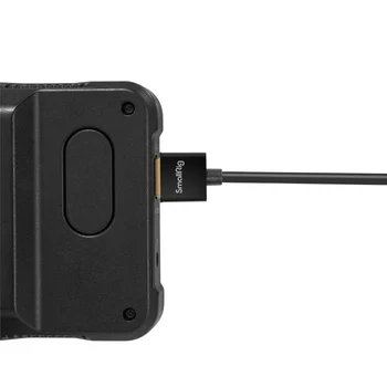 SmallRig Ultra Slim 4K HDMI Cable de 35cm Para Cámara RÉFLEX digital/Monitor/Vídeo Inalámbrico Transmisor/Receptor de Cable -2956