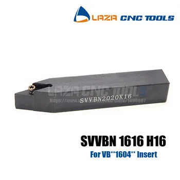 SVVBN1616H16 Indexables torneado Exterior de soporte de la herramienta,el 72,5 Grado SVVBN CNC Insertar Torno de la máquina herramienta de Giro del Cortador para VBMT1604