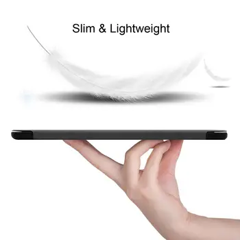 3-Doblado Caso Para Samsung Galaxy Tab S6 10.5 SM-T860 SM-T865 2019 Magnético de la Cubierta Para Samsung Tab S6 10.5 pulgadas Fundas