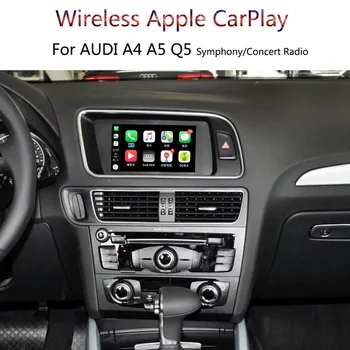 2020 NUEVAS Inalámbrico Apple Carplay Solución Para Audi Q5 Concierto de la Sinfónica de la Radio de Adaptador de Interfaz Multimedia Original de Actualización de la Pantalla