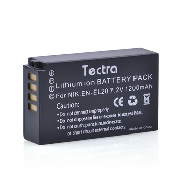 Tectra 1Pc EN-EL20 ENEL20 EN EL20 de Batería de la Cámara + LCD Cargador USB para Nikon Coolpix UN 1 AW1 J1 J2 J3 S1 V3 y MH-27 MH-29