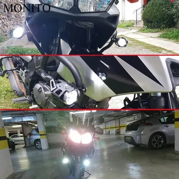 2019 de la Motocicleta LED de Luz de Conducción de los Faros de Niebla Luz de la luz Auxiliar de 12v U5 Para YAMAHA WR 250 X 250R 450F TTR 125 250 600 TTR250