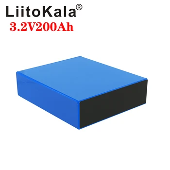 LiitoKala 4pcs 3.2 v 200ah lifepo4 batería 12v200ah celda de litio fosfato solar de hierro de la ue, estados unidos rusia entrega rápida, libre de impuestos