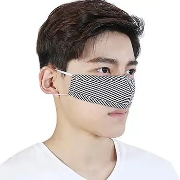 1PCS Nariz más Cálido Algodón Transpirable Patrón de Cuadros Nariz Cubierta de Polvo de la Máscara para Hombres y Mujeres