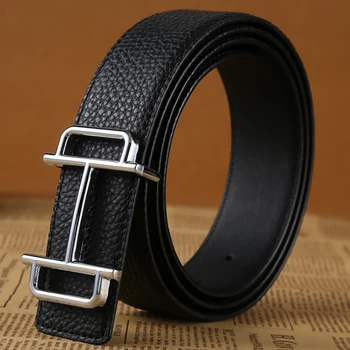 Echain Vintage de Lujo Diseñador Doble G Cinturones de los Hombres de Alta Calidad de las Mujeres Genuino Real Cuero Vestido de la Correa de H Cinturón de los Vaqueros GG
