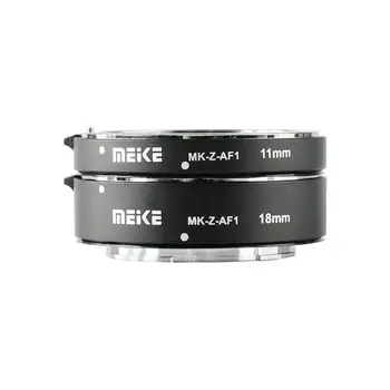 MEKE Meike MK-Z-AF1 Metal AF Macro Tubo de Extensión Automático de Enfoque anillo Adaptador de 11 mm 18 mm de Nikon Z5 Z6 Z7