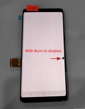 Samsung Galaxy Note 8 Pantalla LCD de Pantalla Táctil de Trabajo Con la Mancha Negra de Reemplazo N950 N950F N950U Note8 Super Amoled