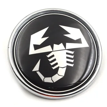 2pcs 74mm Coche Insignia Emblema de la Campana Frontal del Tronco Cráneo Scorption Logo de Batman para E46 E36 E39 E60 E90 F30 E53 E34 F10 F20 51148132375