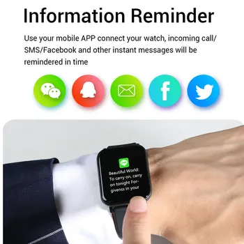 CHKEPZ R7 1.3 pulgadas Smart Watch Hombres Táctil Completa de la Aptitud de seguimiento de la Presión Arterial Inteligente Reloj de las Mujeres Smartwatch para Xiaomi huawei PK P8