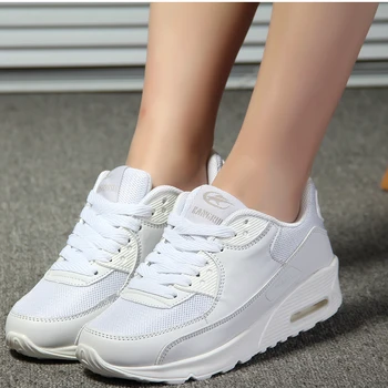 Nuevo Diseñador Coreano Blanco De La Plataforma De Zapatillas De Deporte Casuales Zapatos De Mujer 2020 De La Moda De Verano De Tenis Feminino Mujeres Calzado De Basket Femme W5