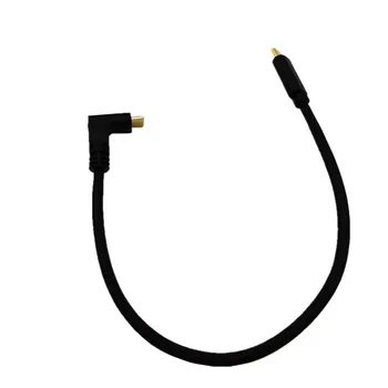 3.1 USB-C 16+1 10 gbps de 90 Grados hacia Arriba y hacia Abajo y a la Izquierda y a la Derecha el Ángulo de chapado en Oro macho a Macho Tipo C Tipo C Cable 3A 0.3 m/0,6 m/1m