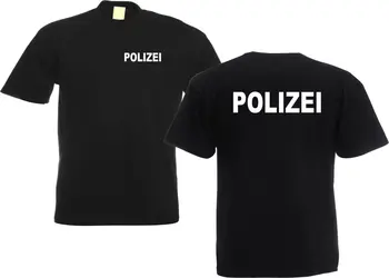 Polizei Camiseta Seguridad Sicherheit GSG 9 Divertido Funshirt camiseta de los hombres de hip hop novio de regalo
