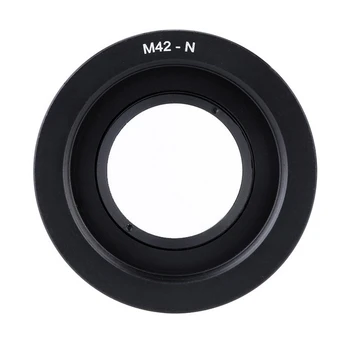Lente Anillo Adaptador de Lente M42 para Nikon Adaptador de Montaje del Convertidor con Enfoque Infinito de Vidrio para las SLR de Nikon DSLR Cámara