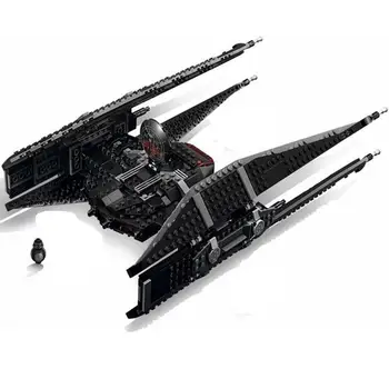 Star Wars ala caza estelar Tie Fighter MicroFighters la Construcción de Bloques Lepining Espacio de Starwars Ladrillos Juguetes a los Niños Regalos