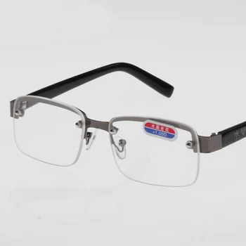 Las gafas sin montura estilo clásico lentes de cristal de Gafas de Lectura de espejo común y corriente Hombres mujeres Unisex Gafas 0 +1.0 +1.5 2.0 2.5 3.0 3.5 4.0