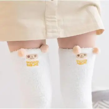 Sexy Lindo de la Panda de la Mujer de las Medias Polainas de Rayas Calcetines Largos Muslo Medias Altas Hembra Caliente Sobre los Calcetines de la Rodilla de las Mujeres de Siembra