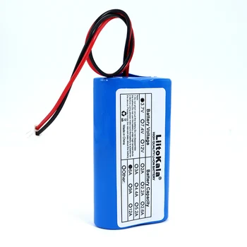 Liitokala 3.7 V 18650 batería de Litio Batería de 6000mAh de Pesca de Luz LED Altavoz Bluetooth 4.2 V de Emergencia de BRICOLAJE baterías con PCB