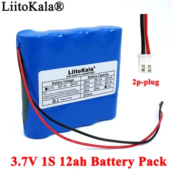 Liitokala 3.7 V 18650 batería de Litio Batería 12000mAh de la Pesca de Luz LED Altavoz Bluetooth 4.2 V de Emergencia de BRICOLAJE baterías con PCB