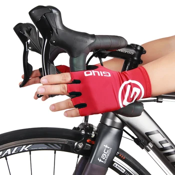 GIYO guantes de bicicleta antideslizante almohadilla de gel de verano de la bicicleta guantes de medio dedo de bicicleta de montaña guantes de los deportes al aire libre guantes