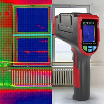 De infrarrojos de la Cámara termográfica HD Temperatura de Imagen de la Cámara de Calefacción de Piso Detector de Pared del Tubo de Calefacción de Cuerpo Humano Probador de 200000 Píxeles